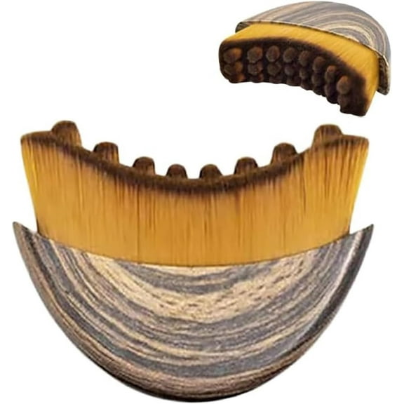 EP New Lymphatic Contour Face Brush, Dry Brushing Face Brush, Lymphatic Drainage Massager for Face, Chin & Jawline Sculpting, Ergonomically Designed to Fit The Skin Precisely and Relieve Fatigue