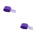 thumbnail image 2 of Monstrate Elegante cinta de encaje de ganchillo blanco - Varios patrones de ropa Variedad de colores para combinar libremente Es morado oscuro morado oscuro 2Conjunto, 2 of 6