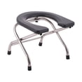 thumbnail image 2 of Asiento de inodoro Sunnimix plegable para ancianos en cuclillas cómodo resistente Altura 30cm, 2 of 8