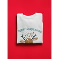 thumbnail image 3 of Merry Christmas By The Raindeer Sweatshirt Women -GoatDeals Designs, Female XX-Large, 3 of 4