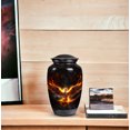 thumbnail image 5 of Large Urns For Human Ashes Adult Female - Cremation Urns Large Adult - Large Urns For Human Ashes Adult Male - UNique Phoenix Decorative Urns For Human Ashes (Size - 10Inch), 5 of 5