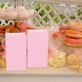 thumbnail image 6 of 20 Pcs The Prize Colorful Kraft Paper Gift Bag Folding Pastry Candy Flat Packaging 20pcs (pink) Party Favor Bags, 6 of 6