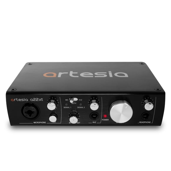 Interfaz de audio Artesia A22xt 24 bit/96 kHz XLR 48 V