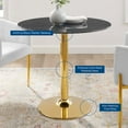 thumbnail image 2 of Verne 35" Artificial Marble Dining Table, 2 of 6