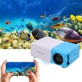 thumbnail image 1 of Mini Proyector, Proyector De Video De 1080p Full HD, Proyectores De Cine En Casa Al Aire Libre Portátiles, Compatibles Con , USB, AV, Teléfono, 1 of 7