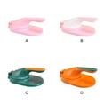 thumbnail image 2 of Tssuoun Dumpling Skin Presser Artifact Pressure Pressing Wrapper Household Pastry Handheld Washable Kitchen with Handle Orange and Green, 2 of 9