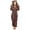 Brown, variant on Fleece Onesie for Girls Cute Fuzzy Bear Hooded Jumpsuit Kids Fall Winter Warm Plain Zip Up Furry Sherpa Outfits