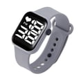 thumbnail image 1 of Reloj electrónico LED Apple para niños y niñas, deportivo, con forma de pareja, cuadrado pequeño, 1 of 5