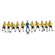 thumbnail image 5 of 11 figuras de juguete de futbolistas en miniatura, chicos de fútbol, ​​minifutbolistas de 2 pulgadas de altura Jugador amarillo, 5 of 9