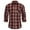 Red, variant on Mens Flannel Shirts Long Sleeve Flannel Shirt for Men Warm Casual Soft Cotton Button Down Plaid Mens Flannel Shirt Red L