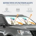thumbnail image 4 of Easygdp Pet Care Grooming for 2 PCS Foldable Car Sun Shade Front Windshield Sun Protection Cover for Car, SUV, Truck-Small, 4 of 6