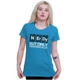 thumbnail image 4 of Periodically Nerdy Chemistry Science Womens Slim Fit Graphic Tee Brisco Brands L, 4 of 5