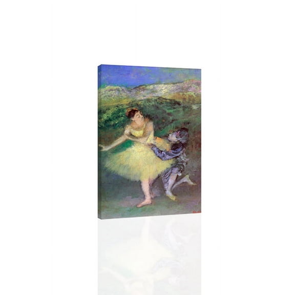 "Harlequin and Colombine, Degas CANVAS or PRINT WALL ART"