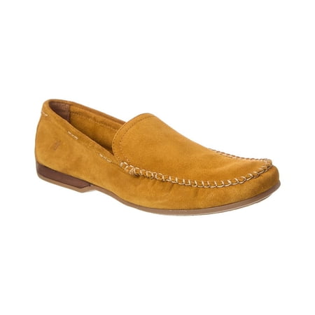 Frye Lewis Venetian Suede Loafer, 9.5, Yellow