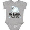 thumbnail image 3 of Inktastic My Babcia Loves Me Boys or Girls Baby Bodysuit, 3 of 5