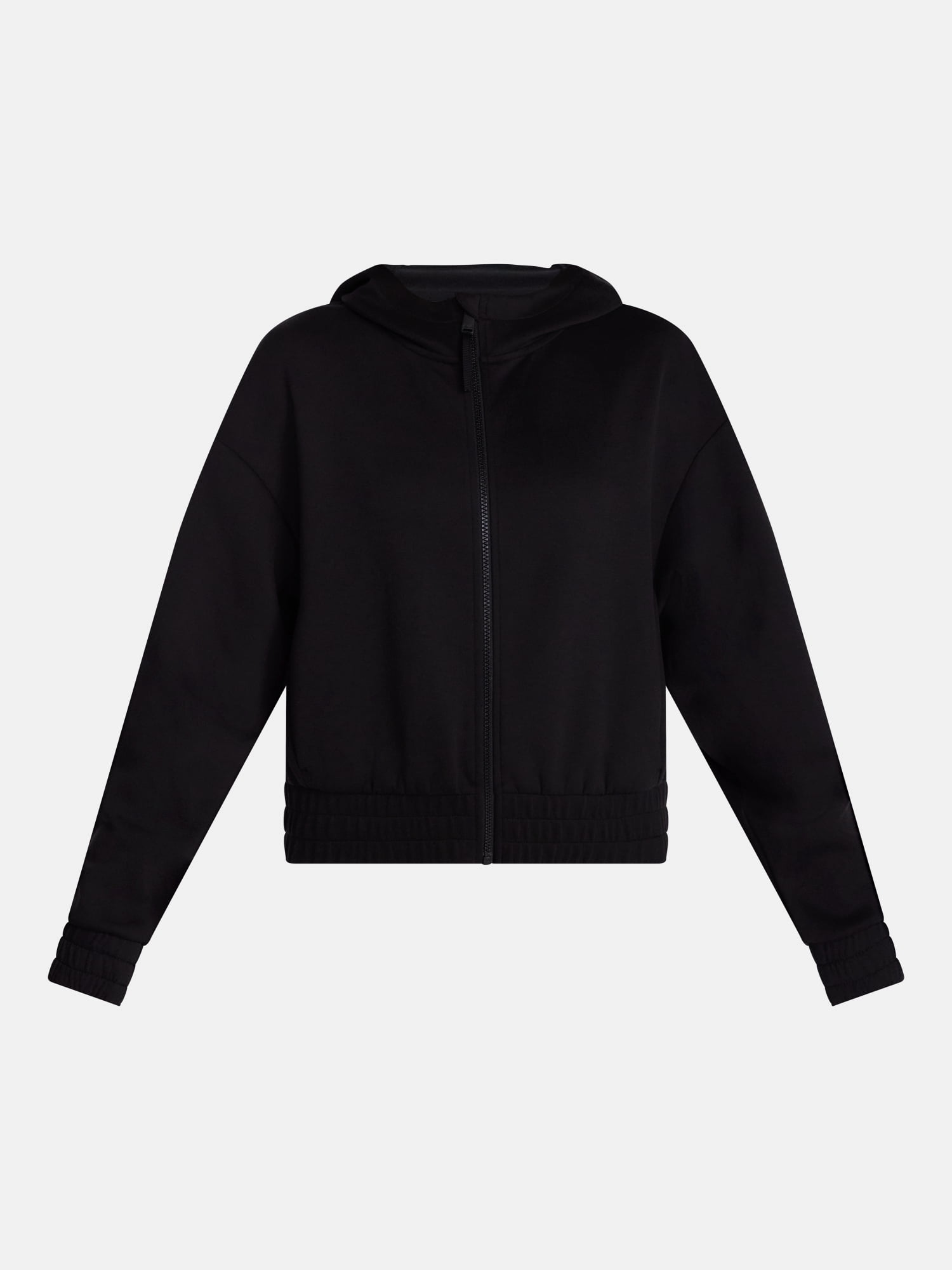 Avia Women's and Women's Plus ScubaKnit Cropped Zip Hoodie, Sizes XS-4X
