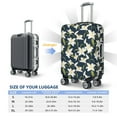 thumbnail image 6 of Lsque Lilies Flowers Printed Luggage Cover, Travel Luggage Protector,Scratch and Dirt Resistant, Fits 18-32 Inch Luggage - X-Large, 6 of 9