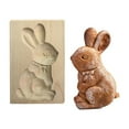 thumbnail image 1 of SXcggal DIY Baking Moulds Wooden Cookie Cookie Moulds Embossing Craft Decorative Baking Tools For Christmas Thanksgiving Christmas Kitchen Healthy Unbreakable Multitaskig Cookware, 1 of 4