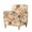 Retro Flower, variant on FKELYI Aztec Tribal Geometric Flower Print Stretch Single Sofa Cover Non-Slip Armchair Slipcover with Elastic Bottom Washable Anti-Scratch Furniture Protector Decor