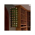 thumbnail image 2 of Vintageview Ws33 W Series 13" W X 36" H 27 Bottle Wall Mounted Wine Rack - Nickel, 2 of 2