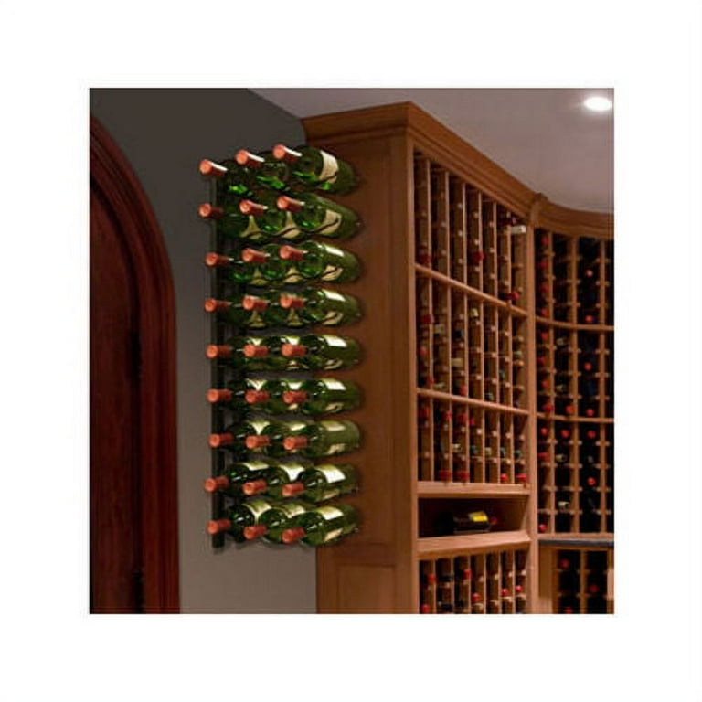 Walmart wine rack wall hot sale