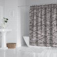 thumbnail image 3 of Motif Bohème Abstrait du Sud-Ouest Autochtone (4) Rideaux de Douche Doublure de Douche Réutilisable, Doublure de Douche Minimaliste en Polyester, Doublures de Rideau de Bain avec Crochet en Plastique 72x72 Pouces, 3 of 4