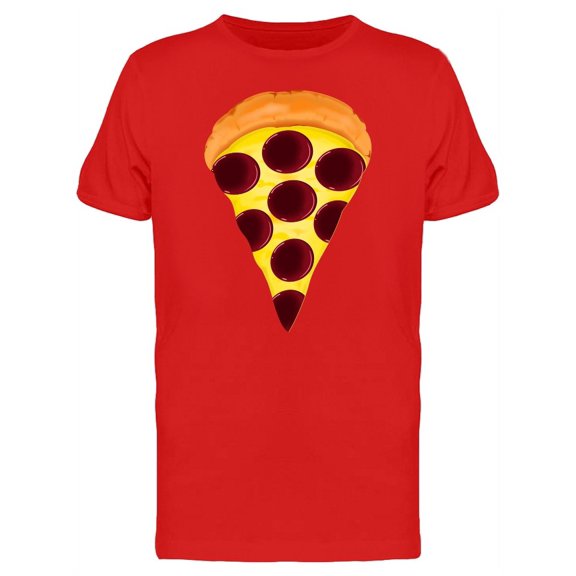 Pepperoni Modern Art Pizza Tee Men's -Image by Shutterstock