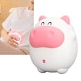 thumbnail image 4 of Hand Warmer, USB Charging Cartoon Pig Shape Night Light Electric Hand Warmer  For Home Pink,White, 4 of 8