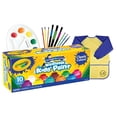 thumbnail image 2 of Juego de pintura lavable para niños, 10 unidades, 9 pinceles para niños, paleta de pintura The Mega Deals The Mega Deals, 2 of 2