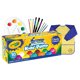 thumbnail image 2 of Juego de pintura lavable para niños, 10 unidades, 9 pinceles para niños, paleta de pintura The Mega Deals The Mega Deals, 2 of 2
