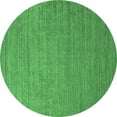 thumbnail image 1 of Ahgly Company Indoor Round Oriental Emerald Green Industrial Area Rugs, 8' Round, 1 of 4