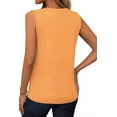 thumbnail image 4 of KISSMODA Women's Tank Tops V Neck Casual Sleeveless Tops for Women 2025 Basic Trendy Tank Oversized Summer Blouses S-3XL, 4 of 5