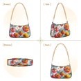 thumbnail image 7 of FORMRS Womens Shoulder Bag with Chain Strap Clutch Purse Cute Tote Handbag, Watercolor Tomatoes, 7 of 7