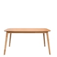 thumbnail image 4 of Oswey Mid-Century Modern 5 Piece Dining Set, Dark Gray and Natural Oak, 4 of 6