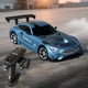 thumbnail image 5 of Coche de derrape RC 1/43, para adultos y adolescentes, premium, profesional de alto rendimiento, con control remoto. Azul claro, 5 of 9