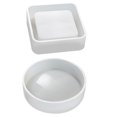 thumbnail image 2 of 2PCS Silicone Mold DIY Casting Mold Ashtray Mold with 10PCS Latex Finger Cot, 2 of 10