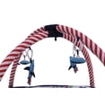 thumbnail image 2 of Bacati - Boys Activity Gym & Playmat, Air Space Aqua/Navy/Red/Green/Mutlicolor with Toys, 2 of 6