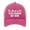 Pink, variant on It's Almost As Hot As My Husband Hats for Womens Fashion Washed Distressed Baseball Cap,Deep Rose
