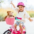 thumbnail image 4 of Cesta de bicicleta para niños de 12 a 16 años, bicicleta de equilibrio, triciclo, Scooter con bricolaje, cesta de bicicleta, cesta de ciclismo, bolsas de equipaje tejidas a mano, 4 of 5