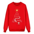 thumbnail image 5 of Rotm Matching Christmas Shirts for Family Matching Family Christmas Sweatshirts 2025, Xmas Ugly Funny Jumper Long Sleeve Holiday Pullover Tops for Mom Dad Clothes Red,L, 5 of 6