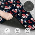 thumbnail image 3 of Vsdgher Rose Flowers Car Foot Mat Set of 4 Pieces Universal Floor Liner Car Accessories Fits Most Cars, Trucks, Vans, sedans, SUV, 3 of 7