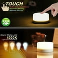 thumbnail image 5 of LED Mini Night Light USB Rechargeable Touch Sensor Lamp Portable Bedside Lamp Bedroom Living Room Lamp,Cold Light, 5 of 6