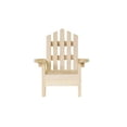 thumbnail image 2 of Multicraft Beach Adirondack Chair Miniature Wood for Dollhouses, Displays, Crafting, DIY - 5 Inches, 2 of 2