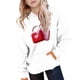 thumbnail image 3 of TaTaai Womens Graphic Hoodies Streetwear Hoodie Coquette Bow Graphic Aesthetic Preppy Long Sleeve Pocket Pullover Gift, 3 of 5