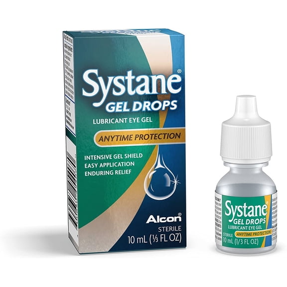 Systane Soothing Dry Irritated Eye Drops Lubricant Intensive Shield, 0.33oz