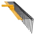 thumbnail image 1 of Heavy Duty Pine Straw Rake and Steel Table Set – 48" & 60" Durable Steel Spring Landscape Rakes with Global 2" Receiver for Lawn Tractors, ATV/UTV, Includes 48x30" NSF Stainless Steel Prep Table, 1 of 8