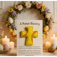 thumbnail image 4 of Instagrammable Pocket Blessing Baseball Cross Pendant - Compact Religious Decor, Durable Metal/Acrylic Design for Keychains, Bags & Daily Wear, Inspirational Faith Themed Gift for Adults, C, 4 of 7