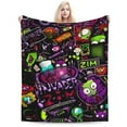 thumbnail image 2 of Invader Zim Ultra-Soft Micro Fleece Blanket Cozy Blanket Thick Warm Plush Throw Blanket Sofa Cushion 80"X60", 2 of 7
