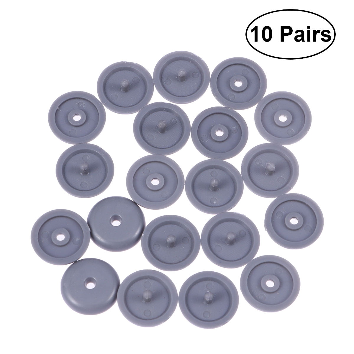 Frcolor 10 Pairs Seat Belt Stop Buttons Antislip Buckle Retainers