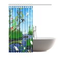 thumbnail image 2 of MKHERT Animals Shower Curtain Waterproof Bath Curtain Decor 66x72 inch, 2 of 2